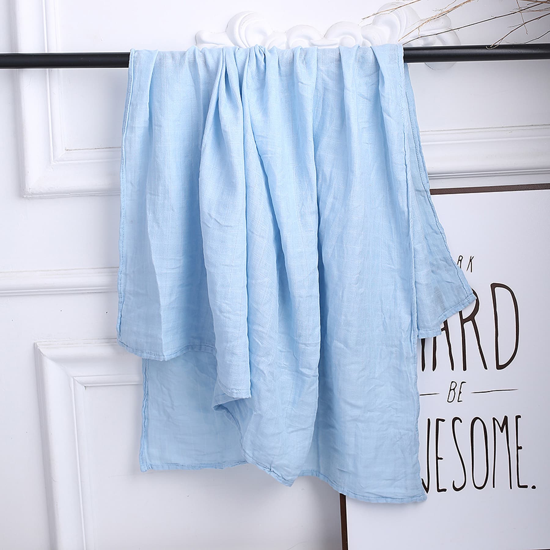 Bamboo Baby Blanket Swaddle thumbnail 3