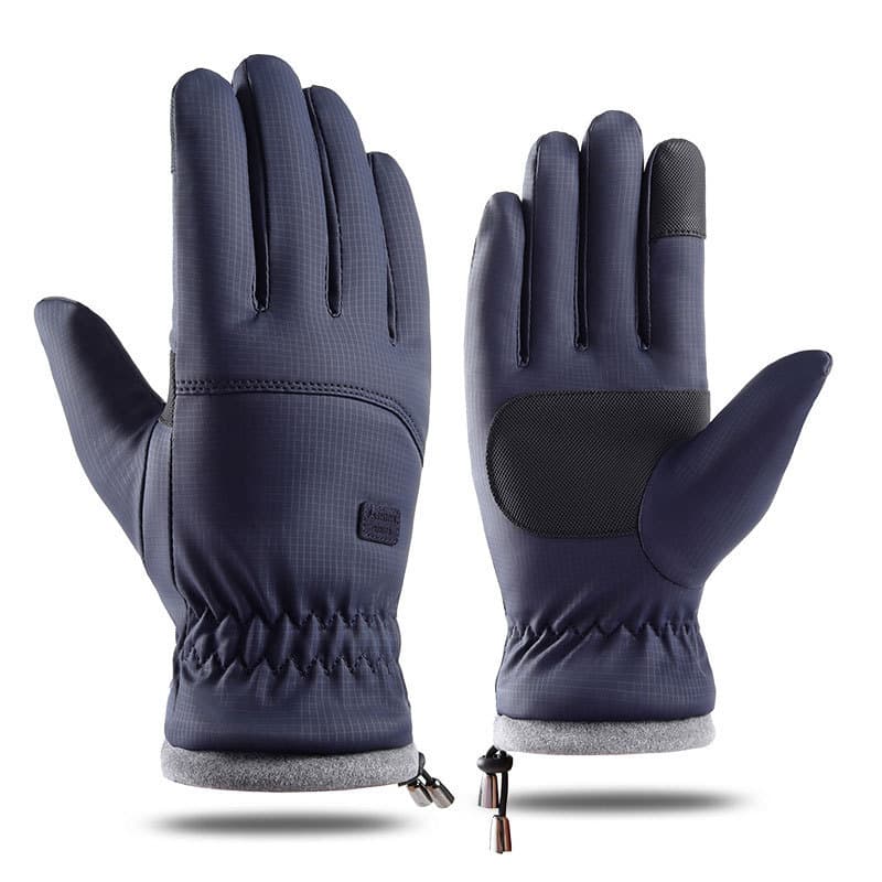 Waterproof Windproof Winter Gloves Driving Biking Running thumbnail 2