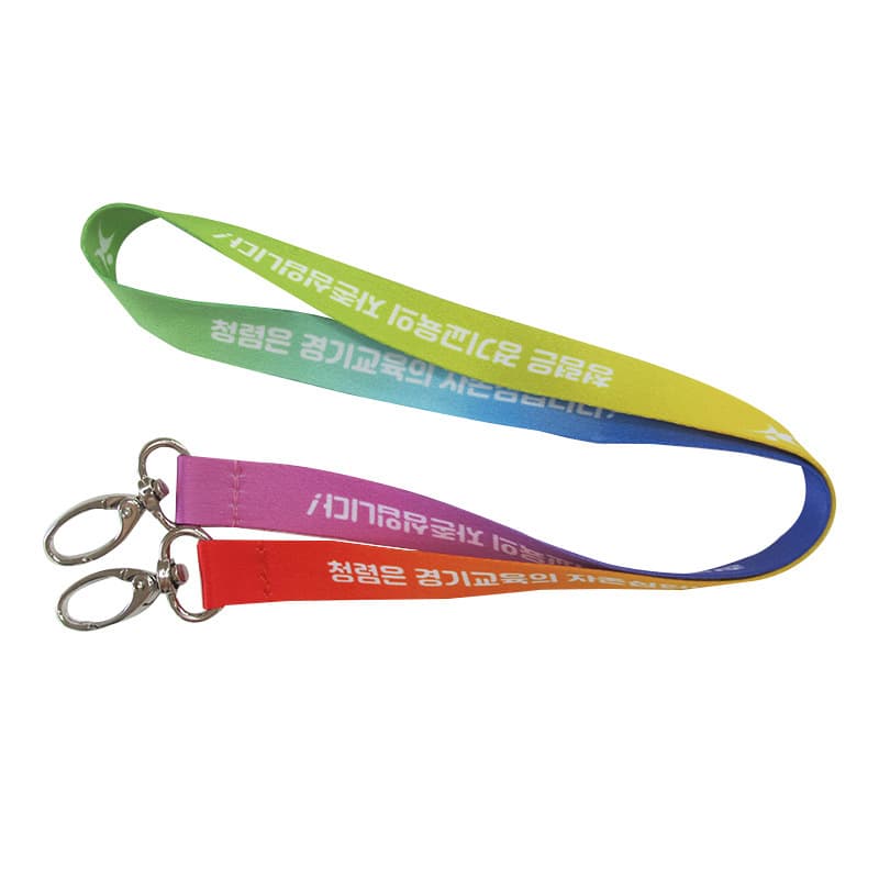 3/4" Double Ended Dye Sublimation Lanyard thumbnail 4