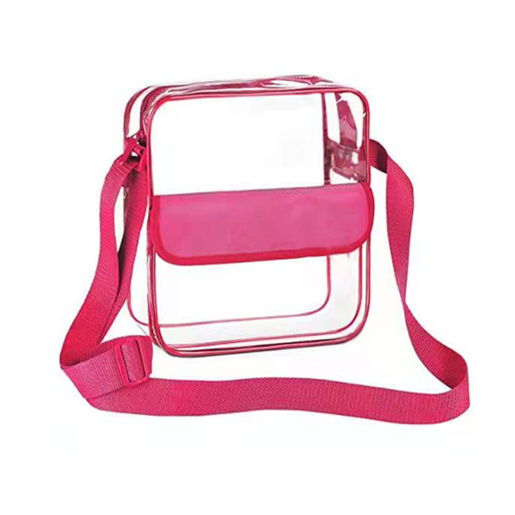Pvc Transparent Crossbody Single Shoulder Bag thumbnail 11
