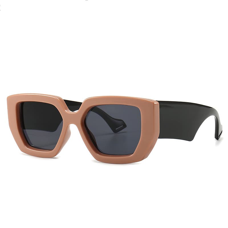 UV Protection Unisex Vintage Square Sunglasses thumbnail 7