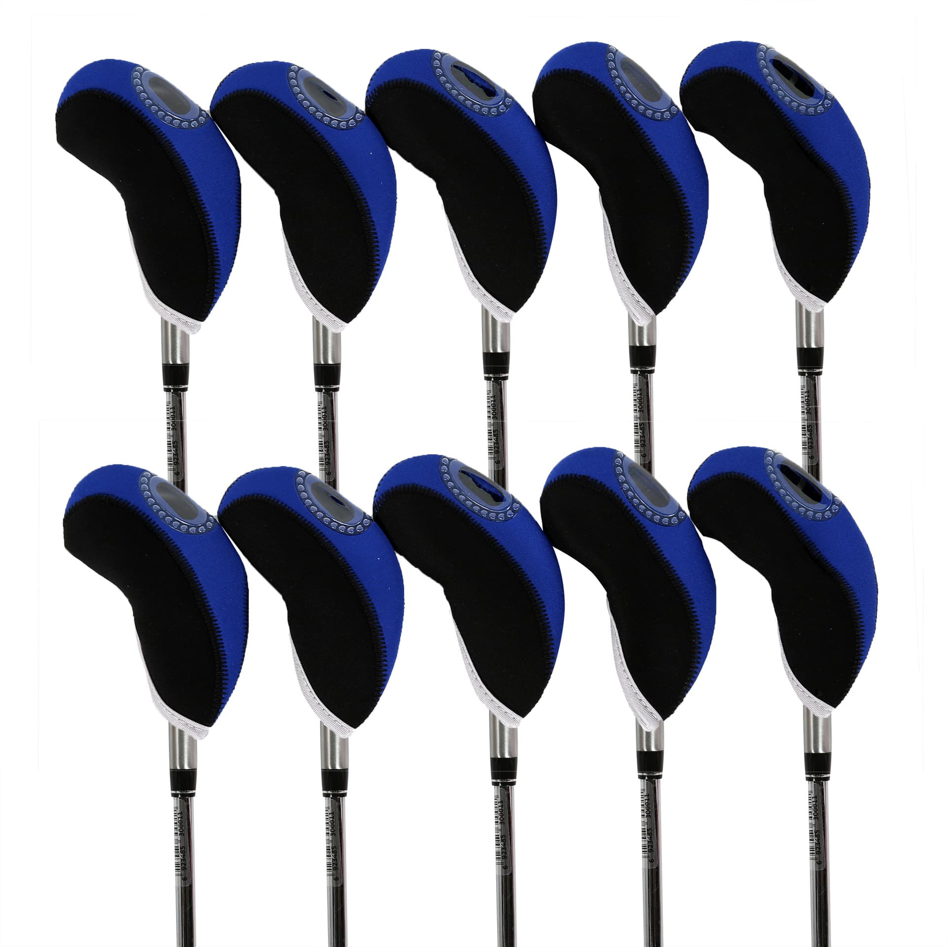 Golf Club Iron Head Covers 10Pcs Set With Top Window thumbnail 3