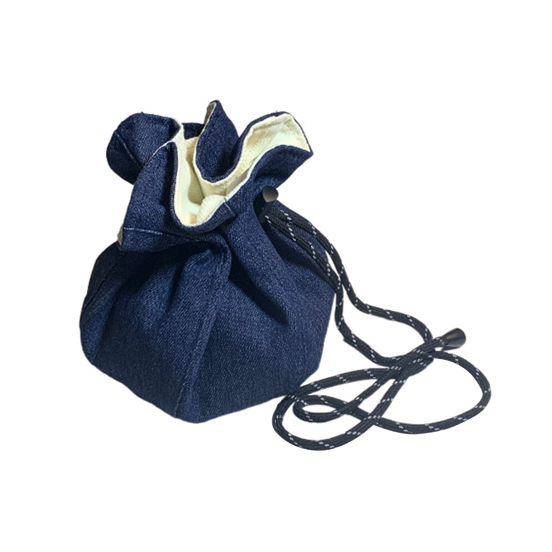 Foldable Jean Fabric Bucket Hat thumbnail 3