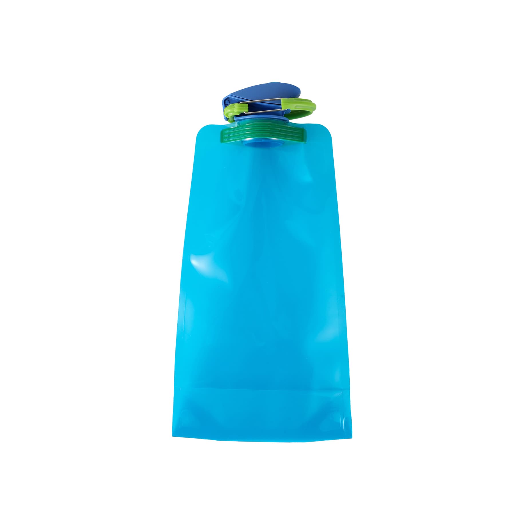 Flip Top Foldable Water Bottle With Carabiner