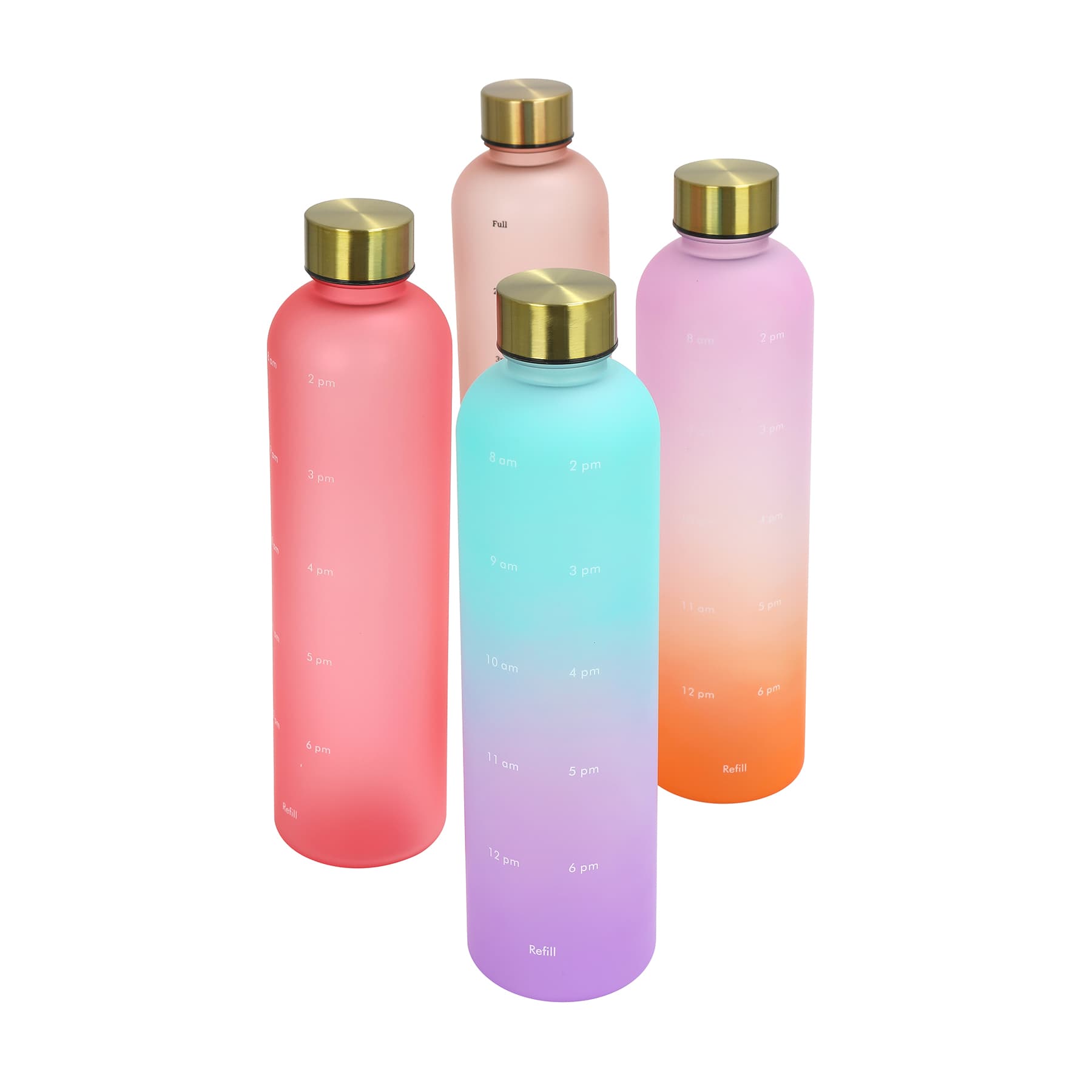 32Oz Time Marked Tritan Water Bottle