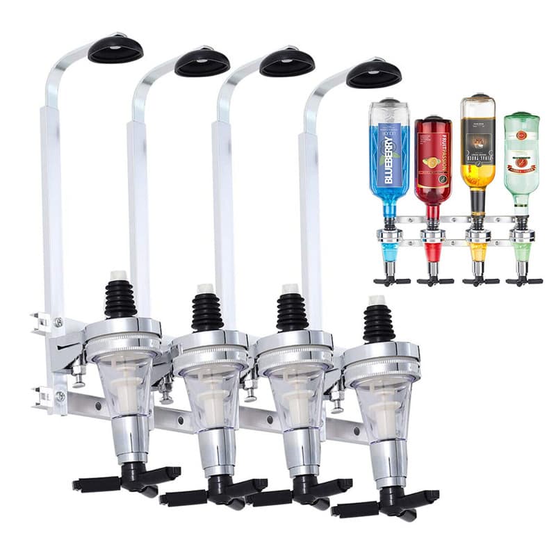 Wall Mounted Liquor Dispenser Aluminum Bracket thumbnail 4