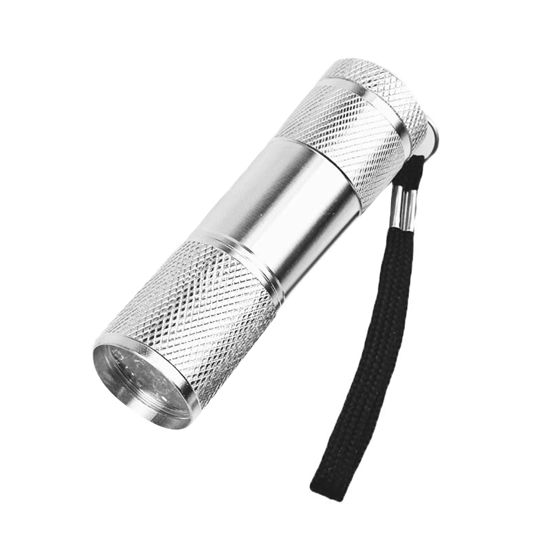 Aluminum 9 Led Flashlight with Strap thumbnail 3