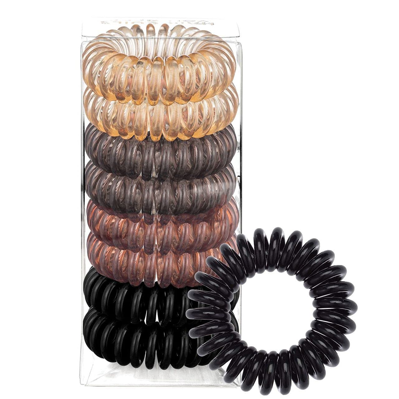 Spiral Phone Cord Hair Ties