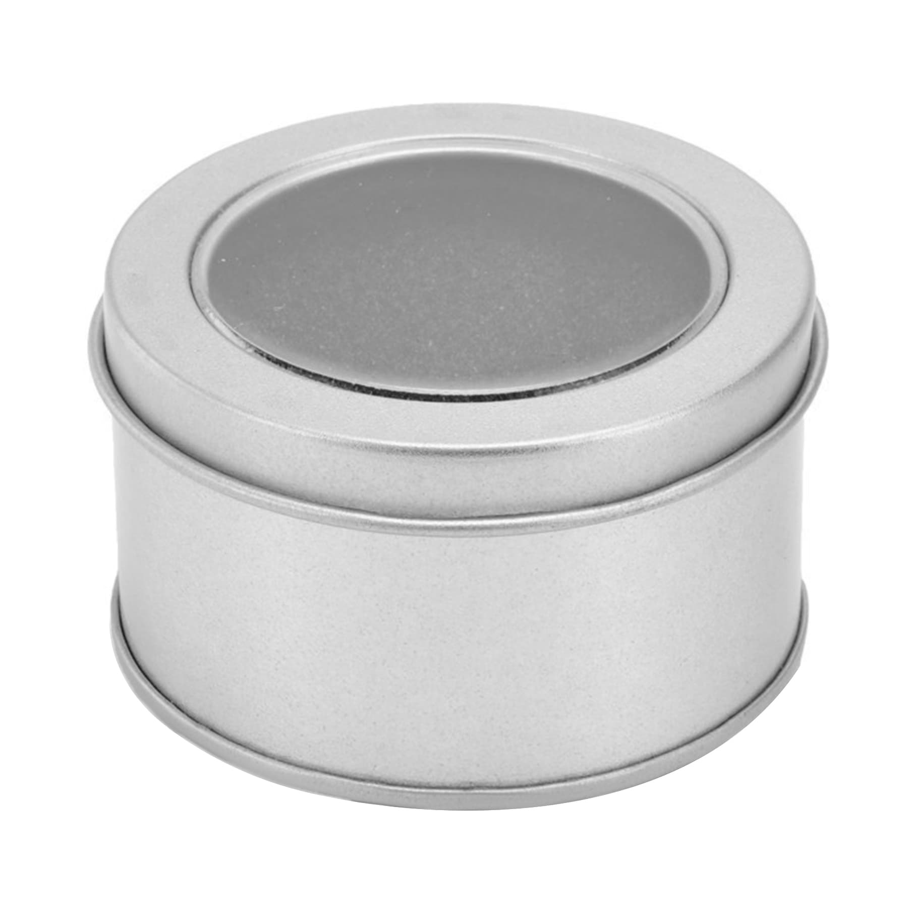 Round Metal Tin Candy Box