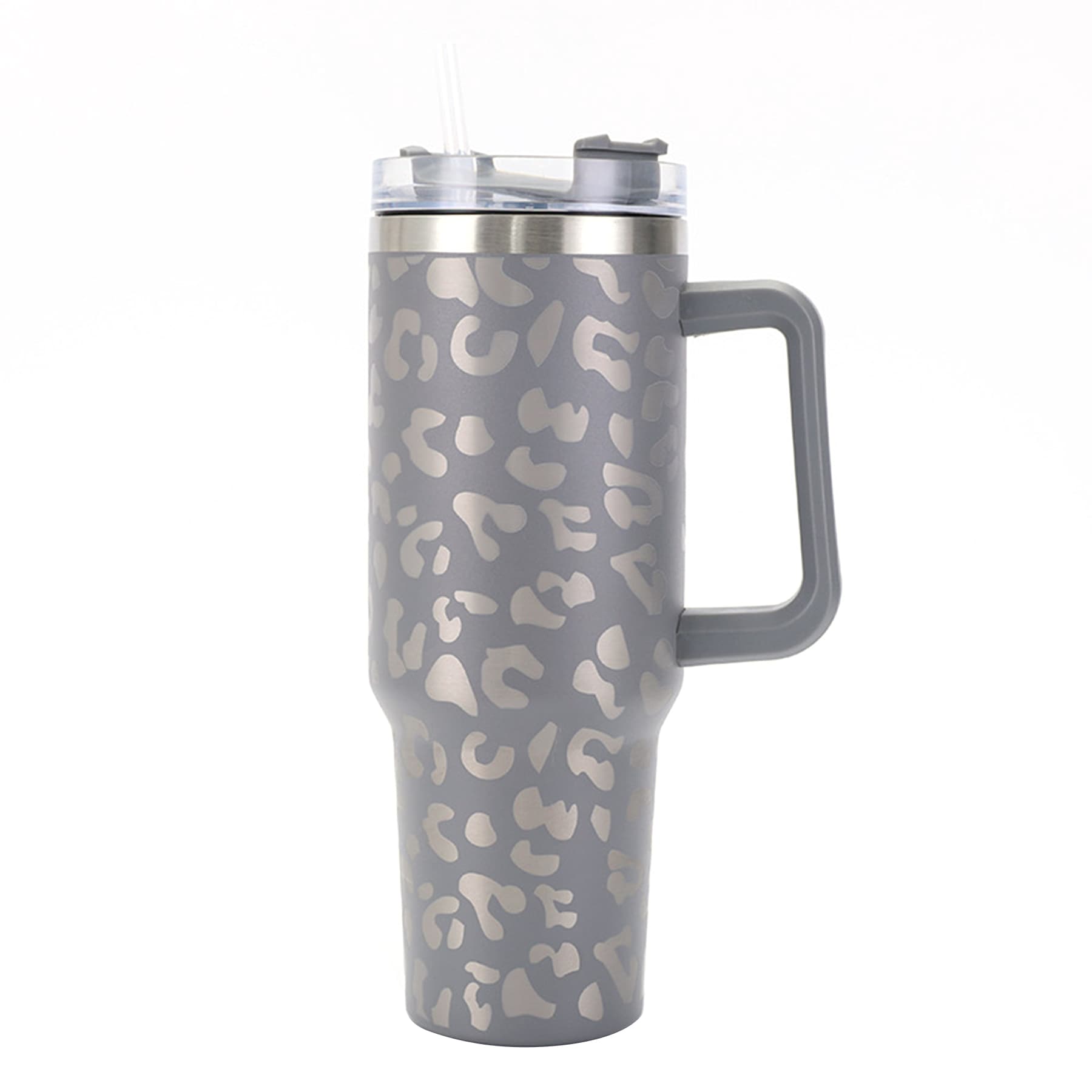 40oz Insulated Stainless Tumbler with Silicone Handle thumbnail 11