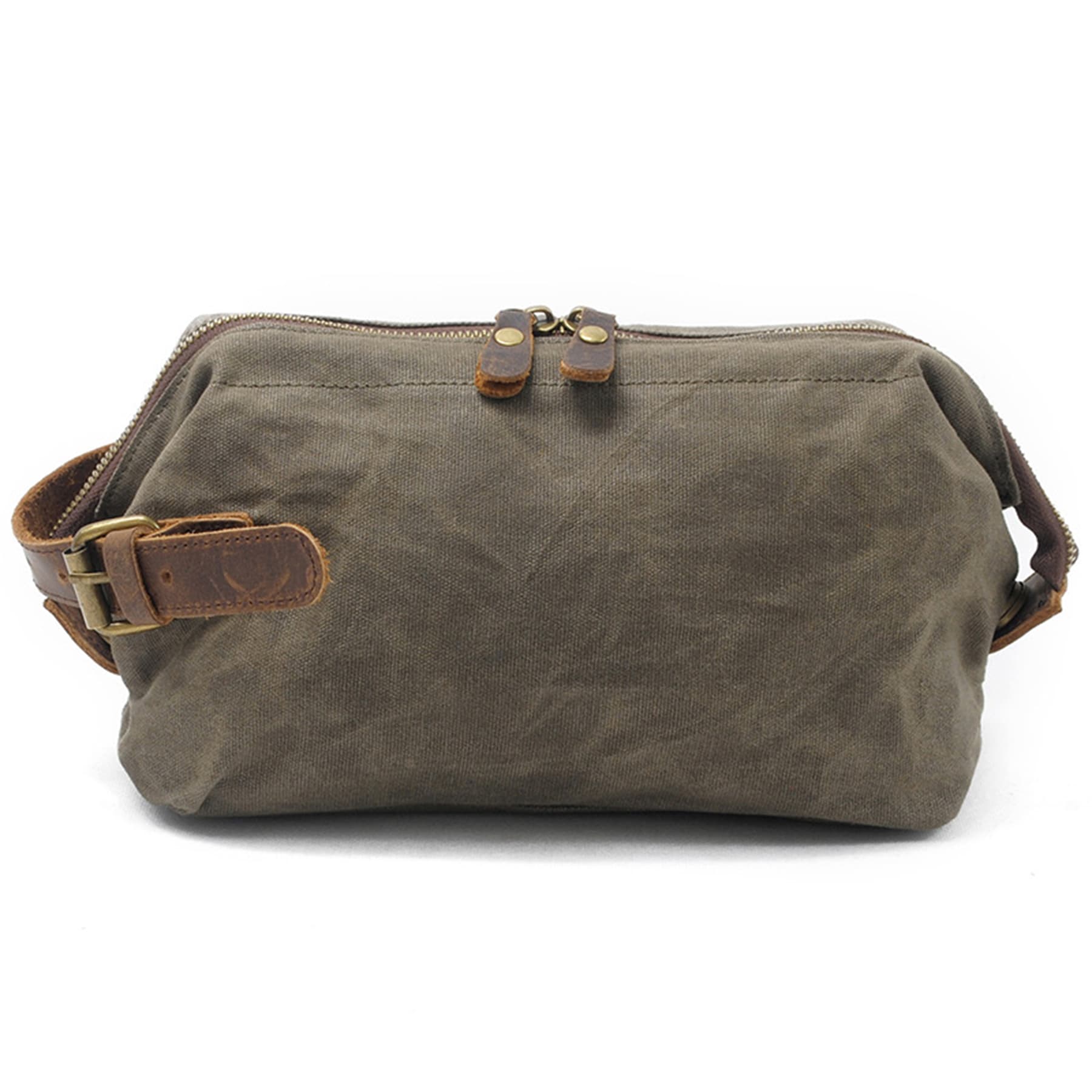 Waxed Canvas Toiletry Bag thumbnail 5