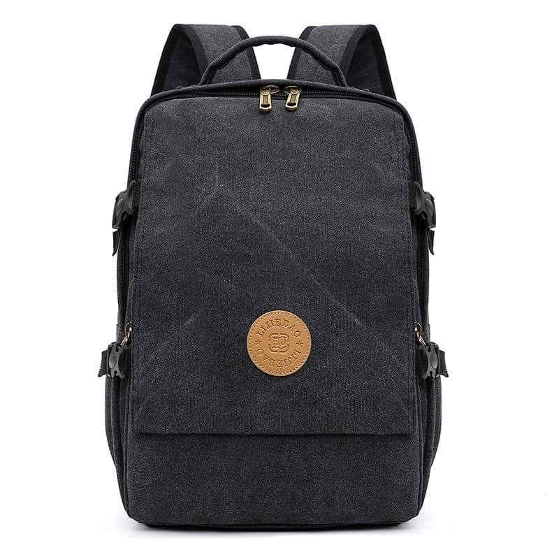 Vintage Canvas Backpack for Men Women thumbnail 5