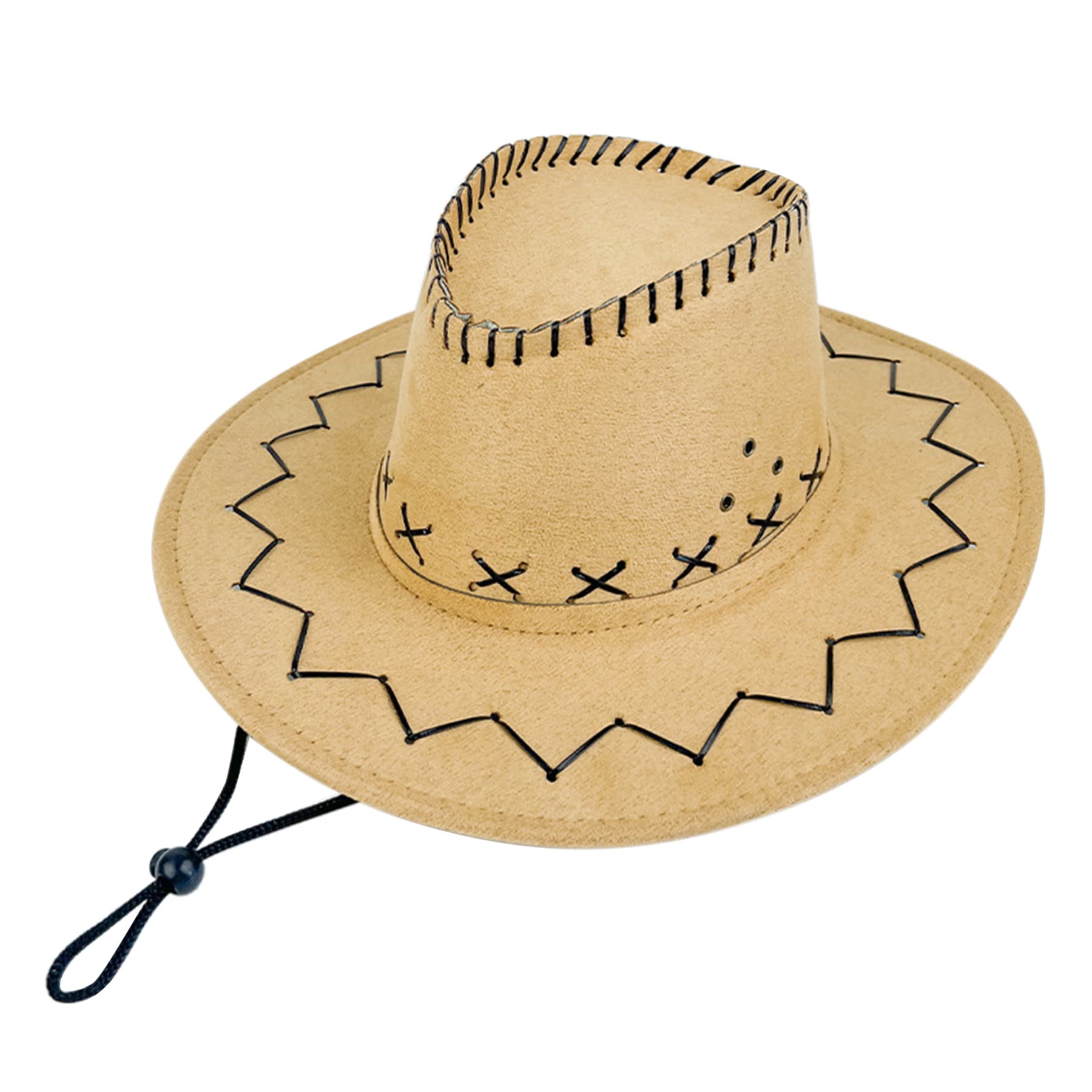 Wide Brim Suede Cowboy Hats thumbnail 6