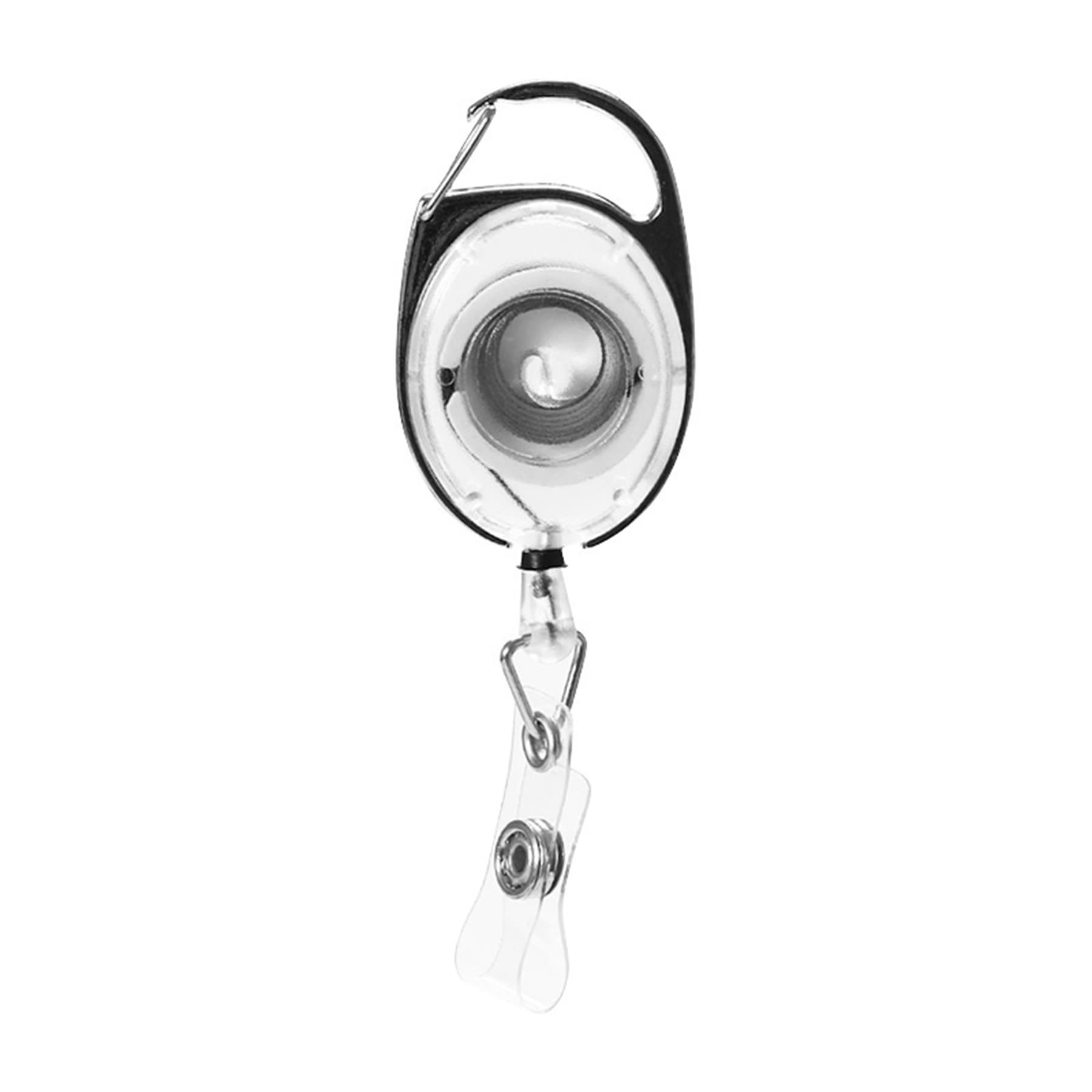 Oval Carabiner Badge Reel w/ Back Clip thumbnail 6