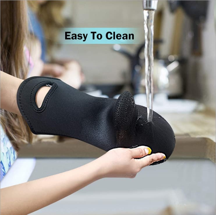 Neoprene Oven Glove Extra Long Non-Slip Heat Resistant thumbnail 4