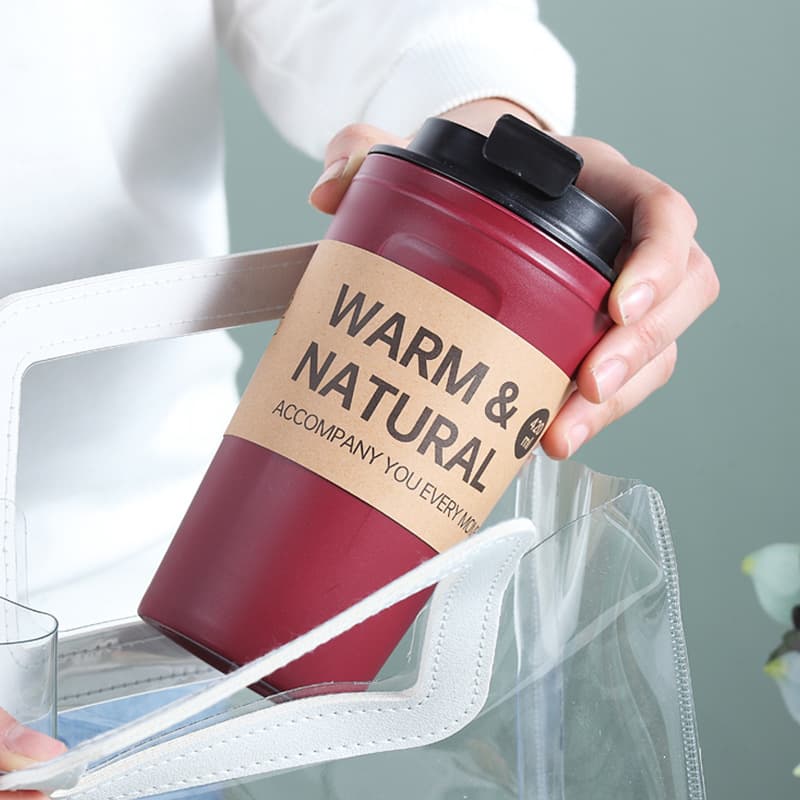 Reusable Coffee Cup With Lid thumbnail 6