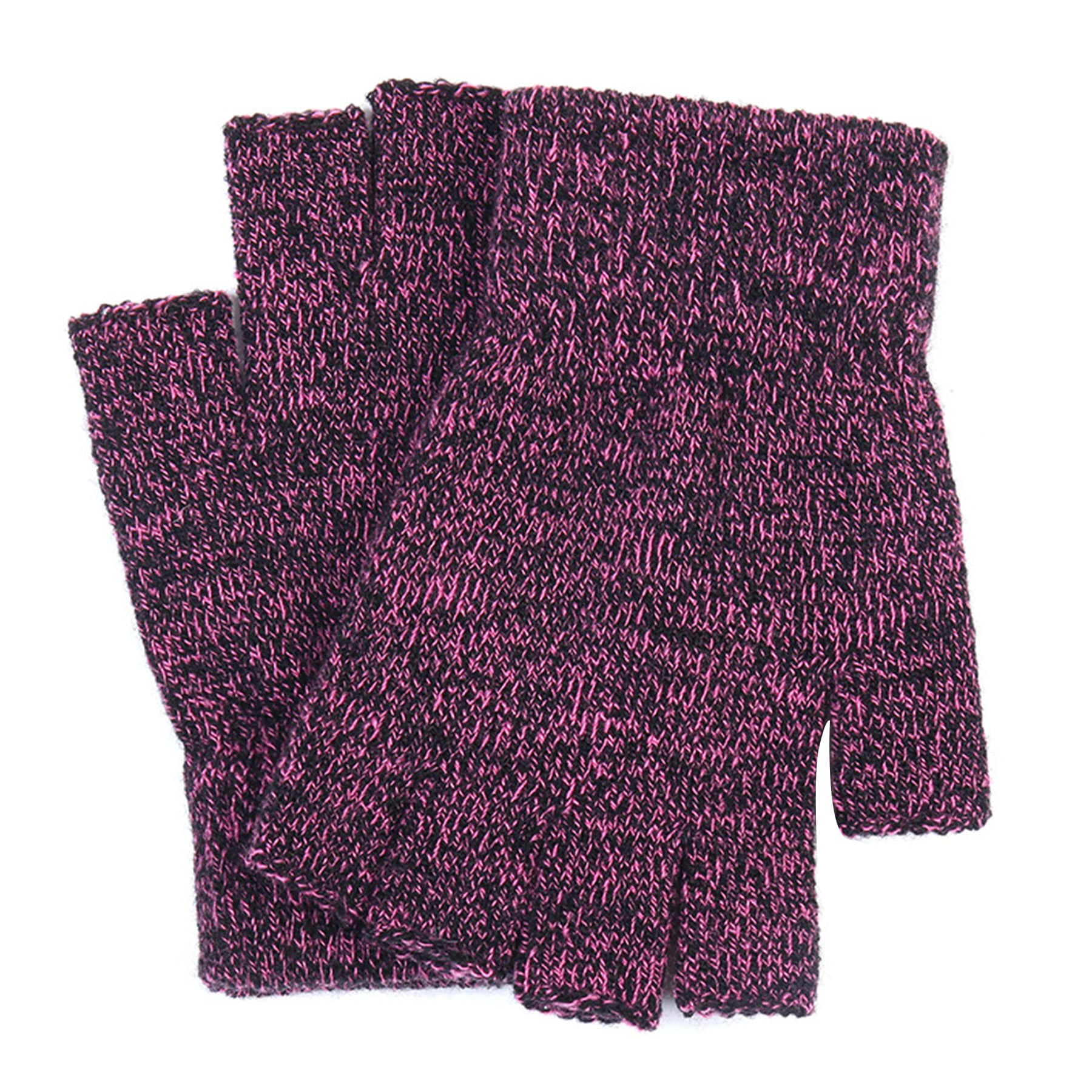 Knit Half Finger Gloves