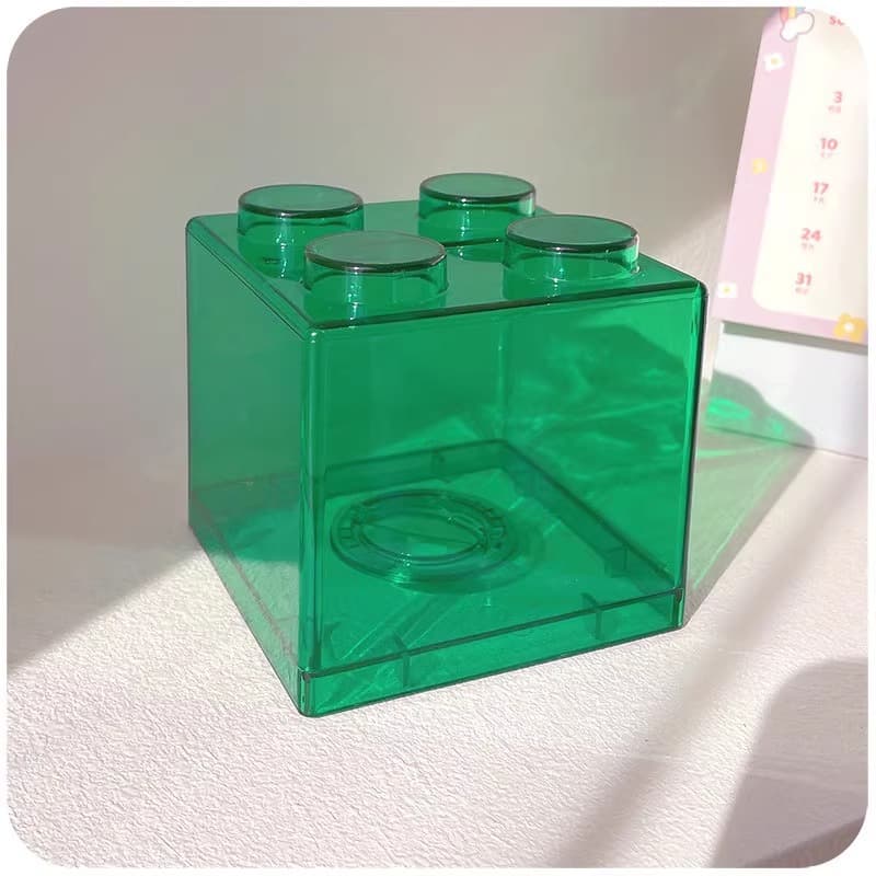 PS Clear Building Block Coin Bank thumbnail 8