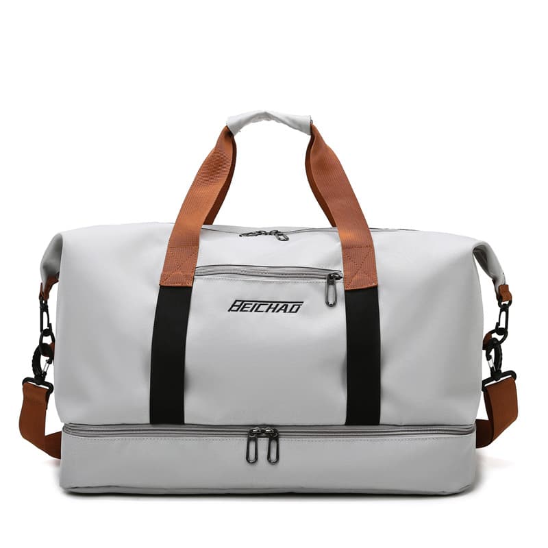 Oxford Gym Duffel Bag with Luggage strap thumbnail 2