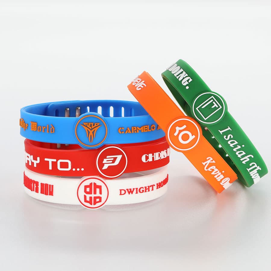 Figured Silicone Bracelets thumbnail 3