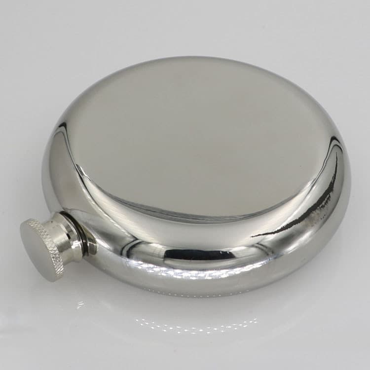 5oz Hip Flask with a Built-in Cup for Liquor thumbnail 3