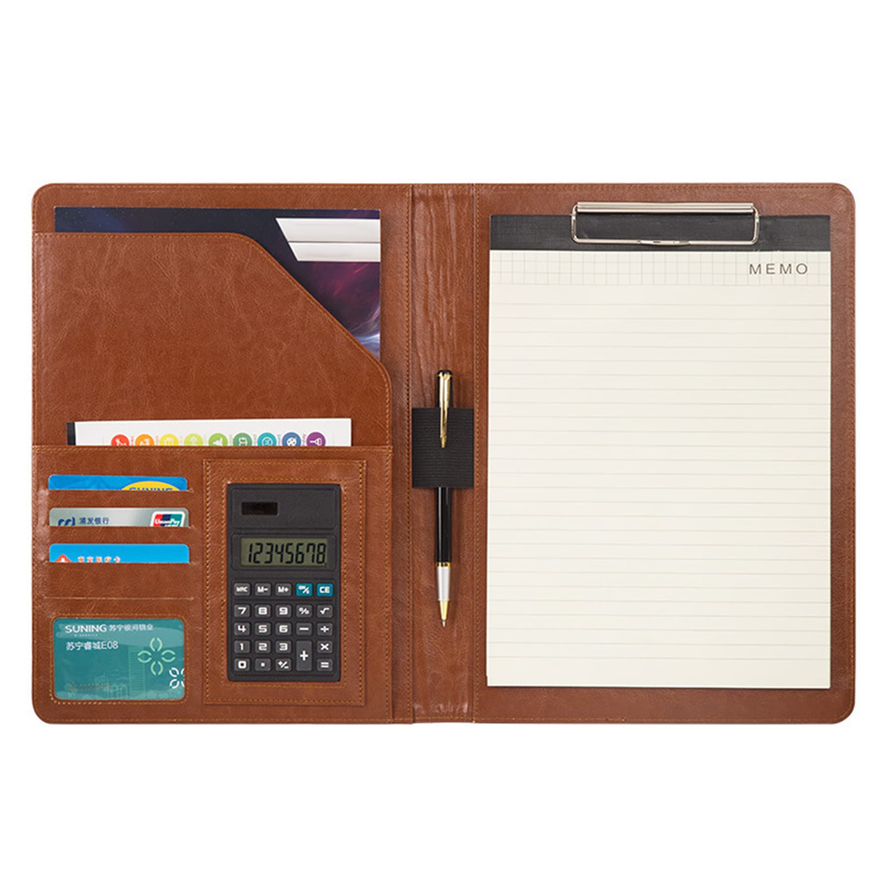 PU Business Portfolio A4 Size Clipboard thumbnail 7