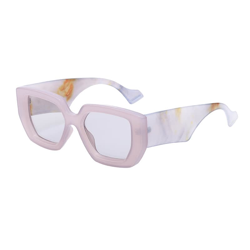 UV Protection Unisex Vintage Square Sunglasses thumbnail 9