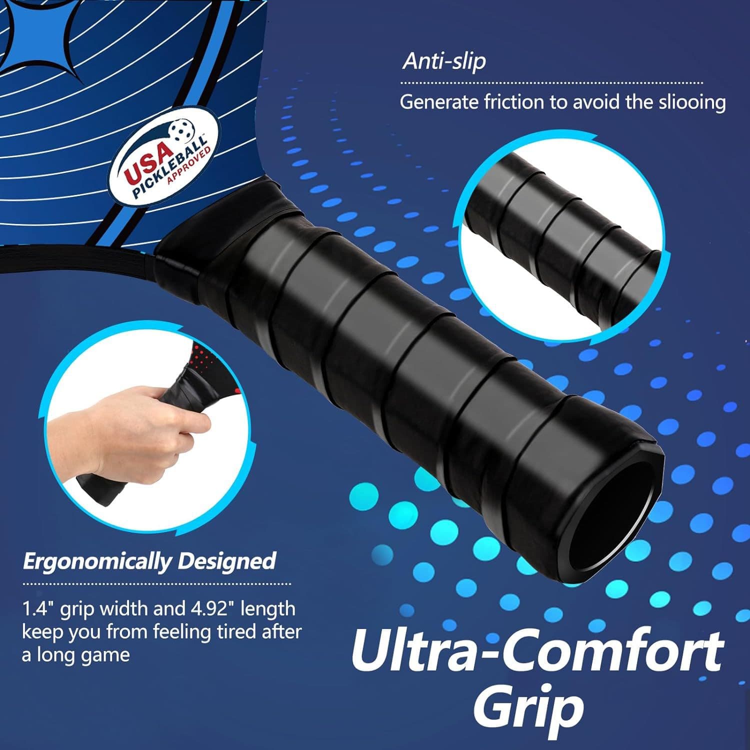 Pickleball Paddles Set of 4 thumbnail 2