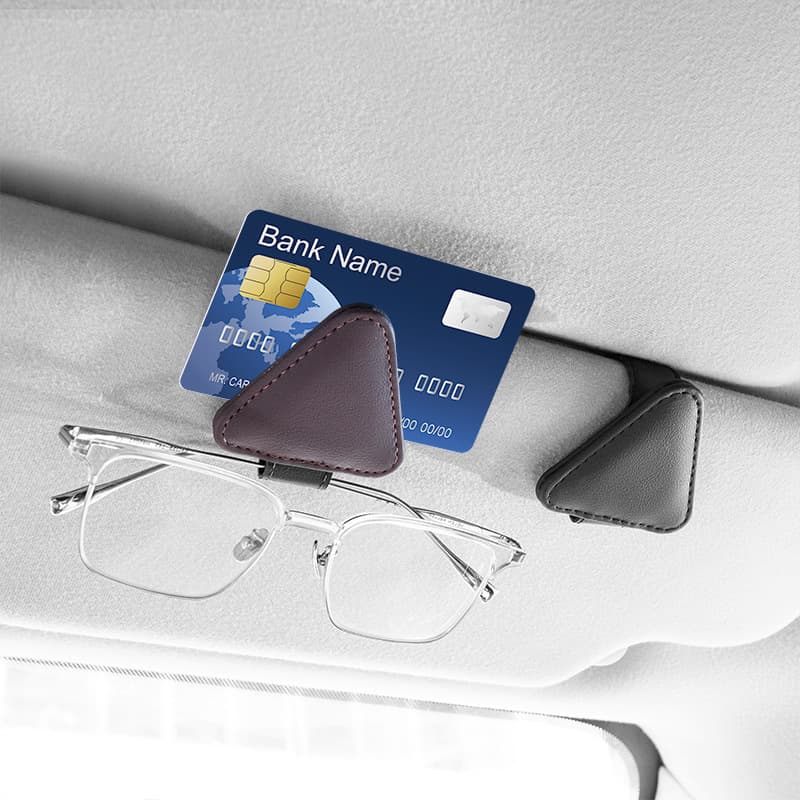 Car Sunglasses Stand Clip Card Storage Organizer Gadgets