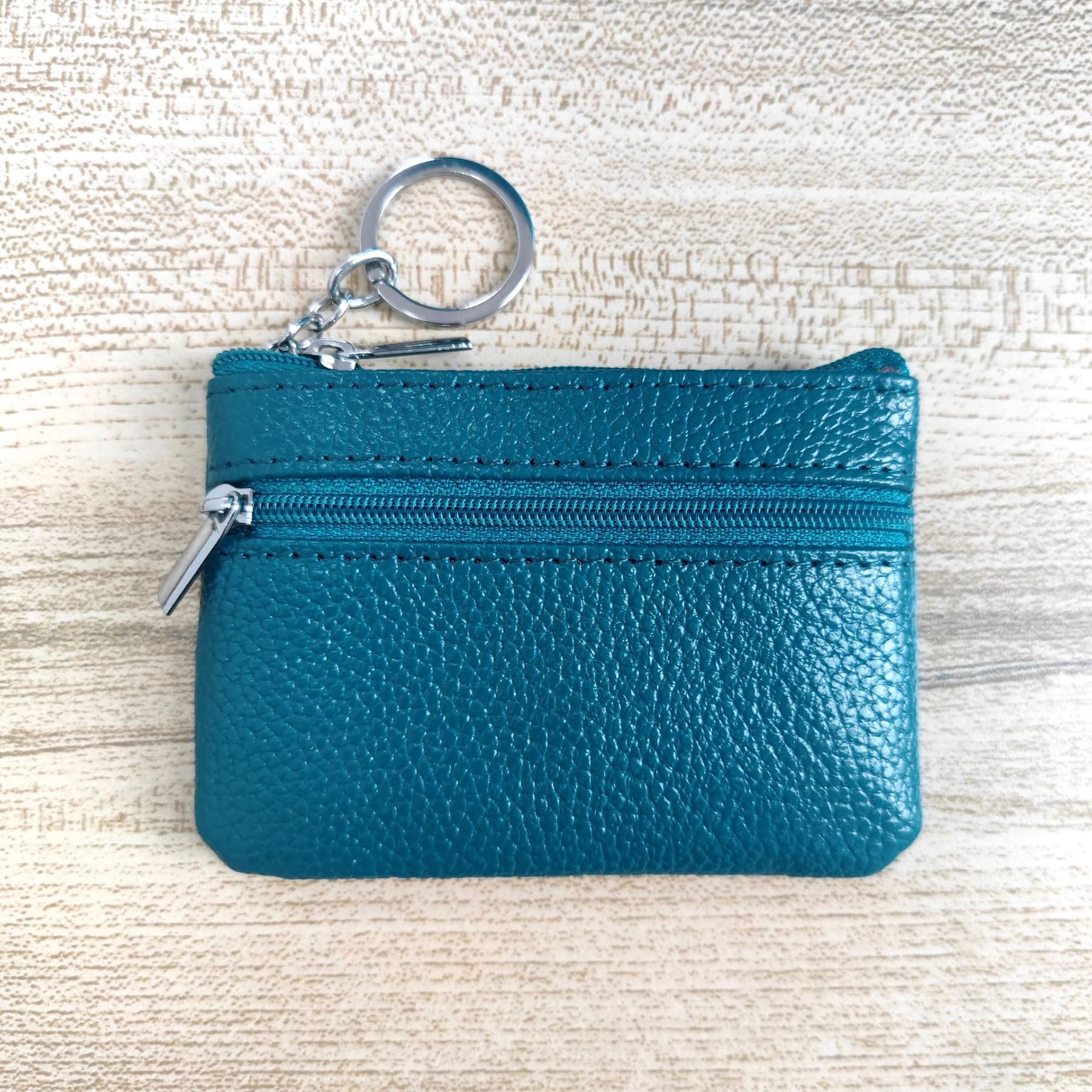 Mini Leather Coin Purse With Key Ring thumbnail 7