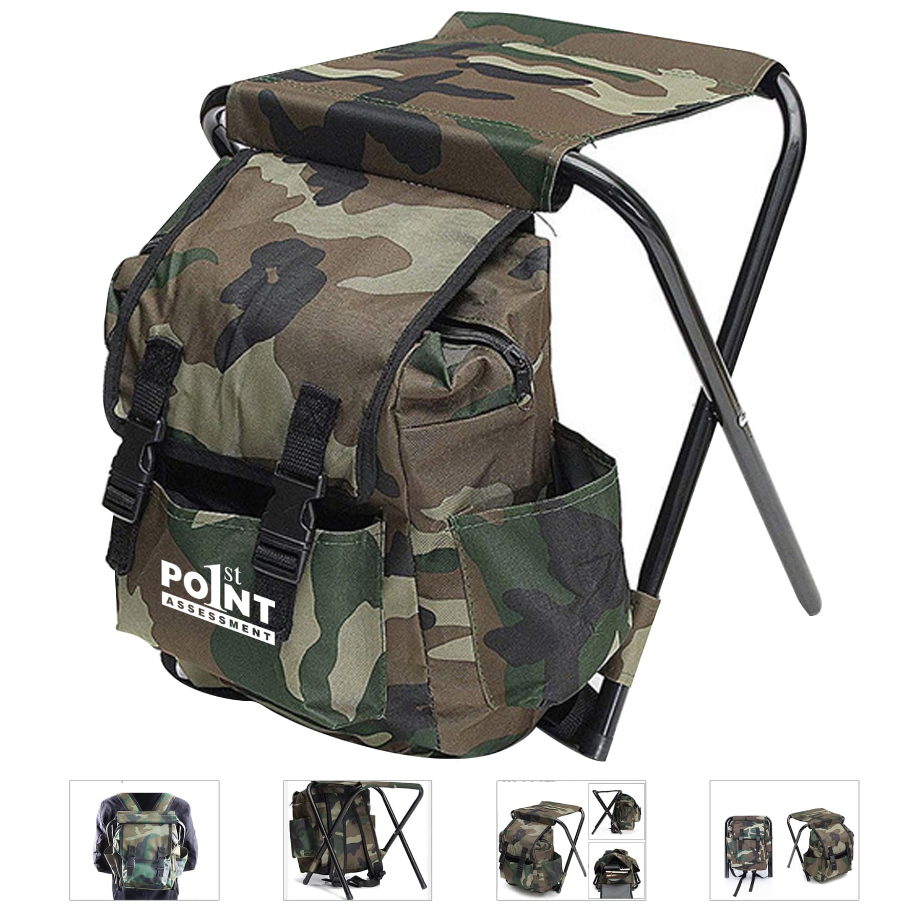 Portable Backpack Backrest Chair