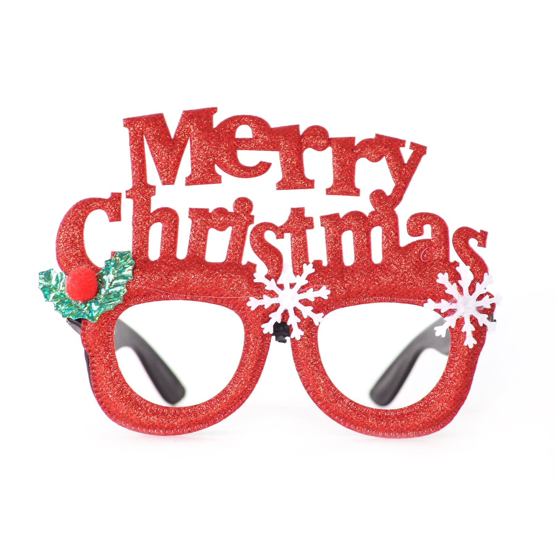 Christmas Decorated Plastic Glasses thumbnail 28