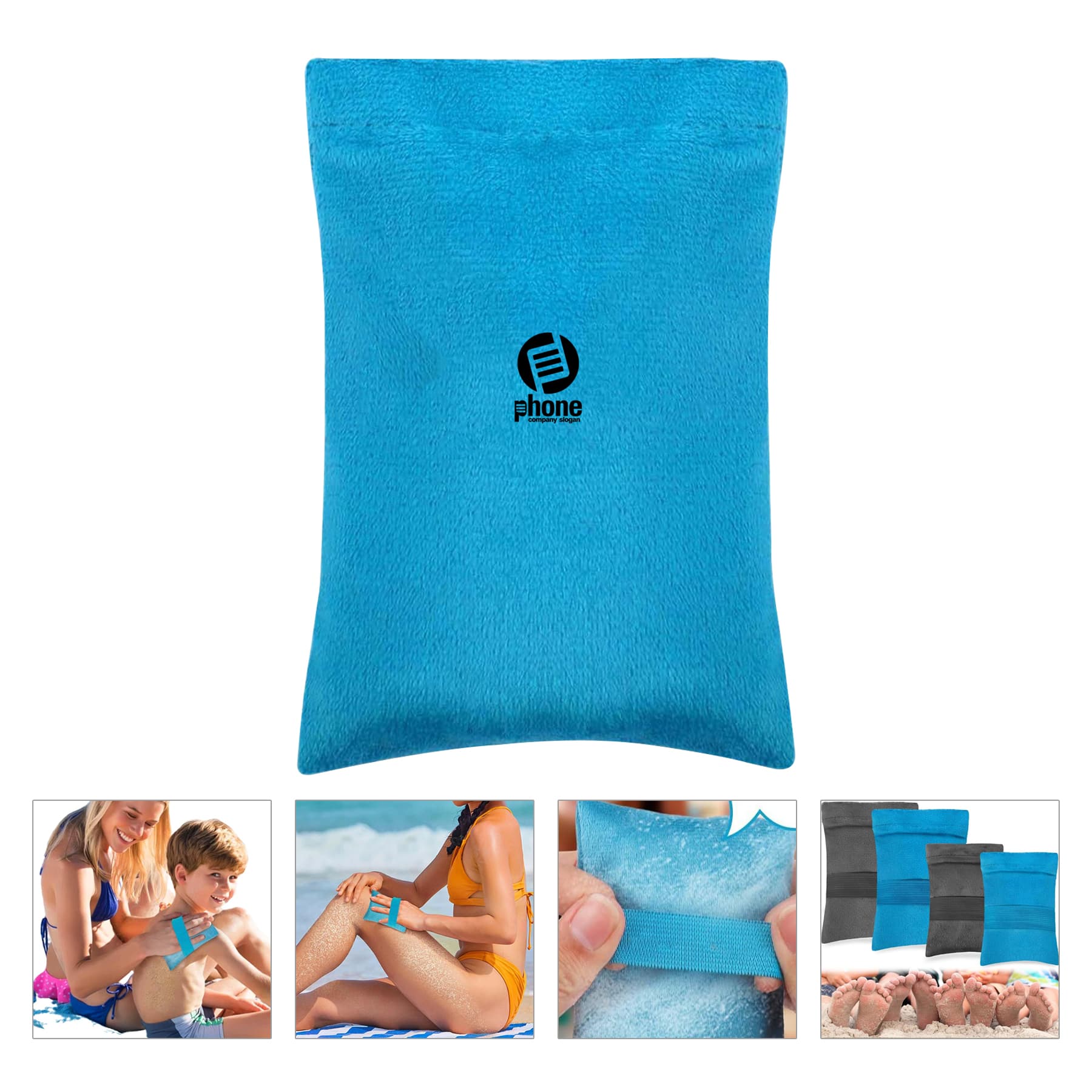 Sand Remover Pouch Vacation Camping Essentials for Beach