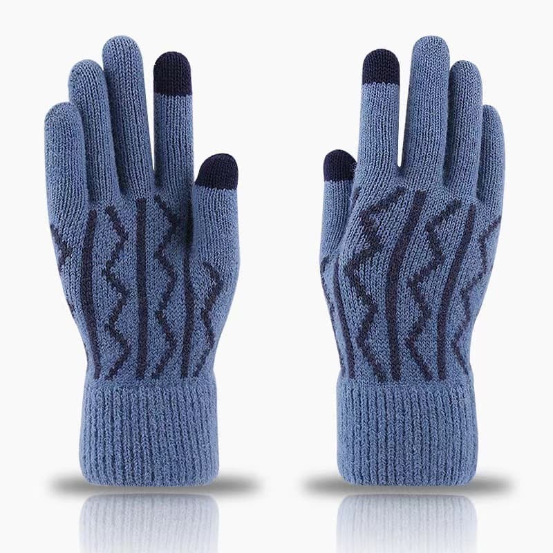 Touch Screen Warm Gloves With Thermal Soft Knit Lining thumbnail 2
