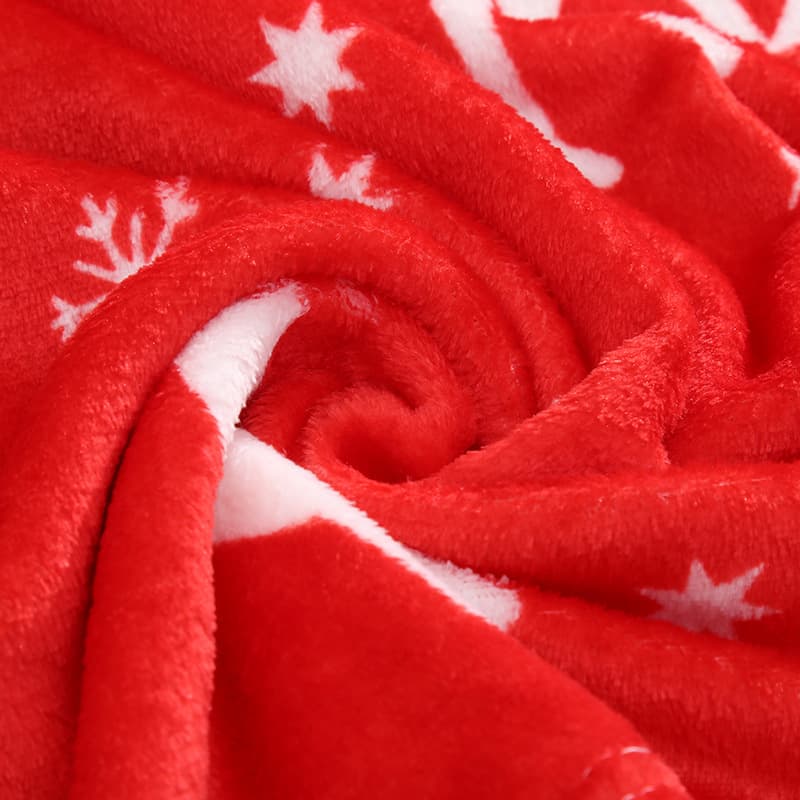 Christmas flannel blanket thumbnail 5