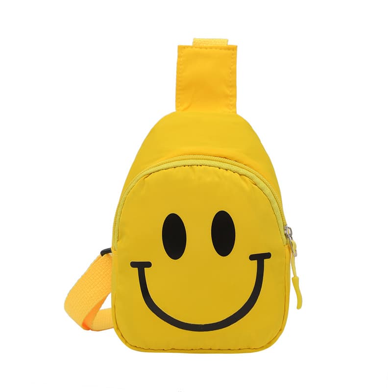 Children’s Cute Smiling Face Small Shoulder Bag