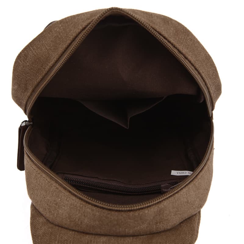 Canvas Sling Crossbod Shoulder Bag thumbnail 7