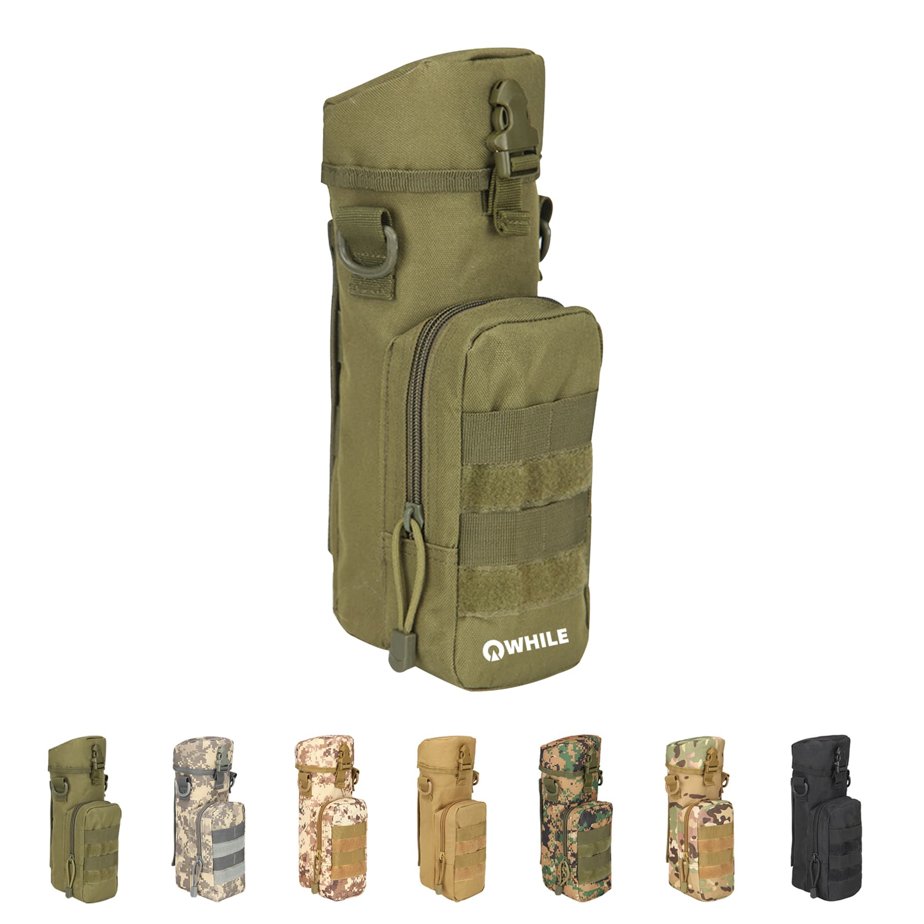 Tactical Kettle Bag Bottle Holder Outdoor Hiking Pouch