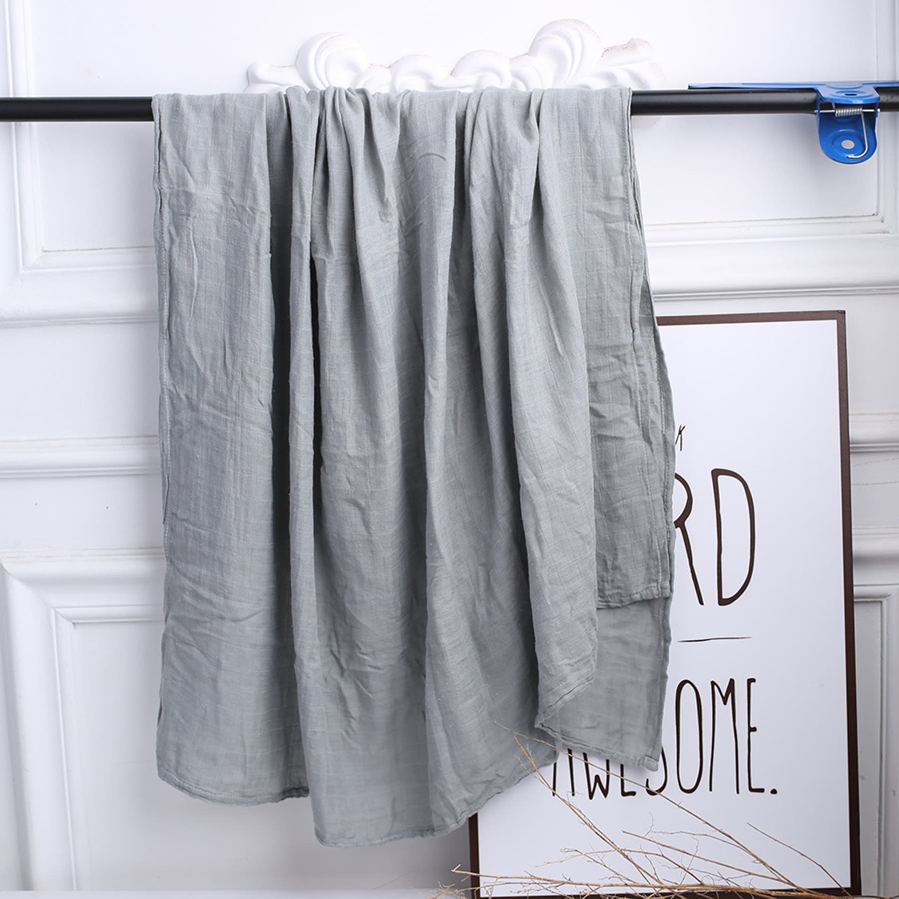 Bamboo Baby Blanket Swaddle thumbnail 8