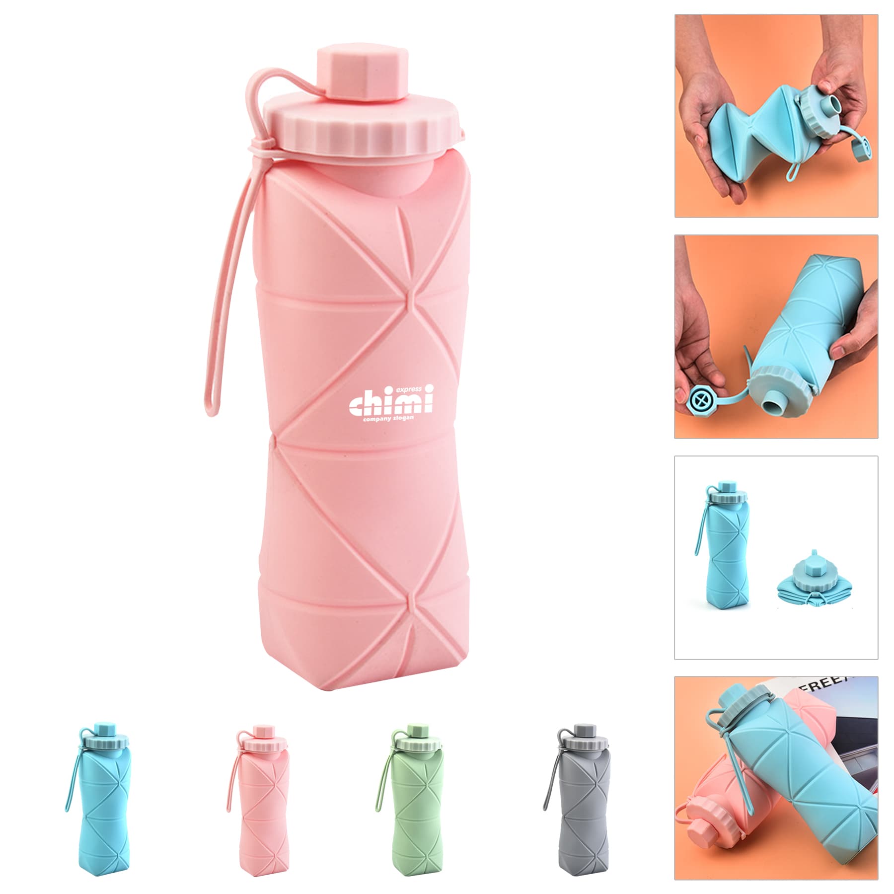 20oz Collapsible Water Bottle