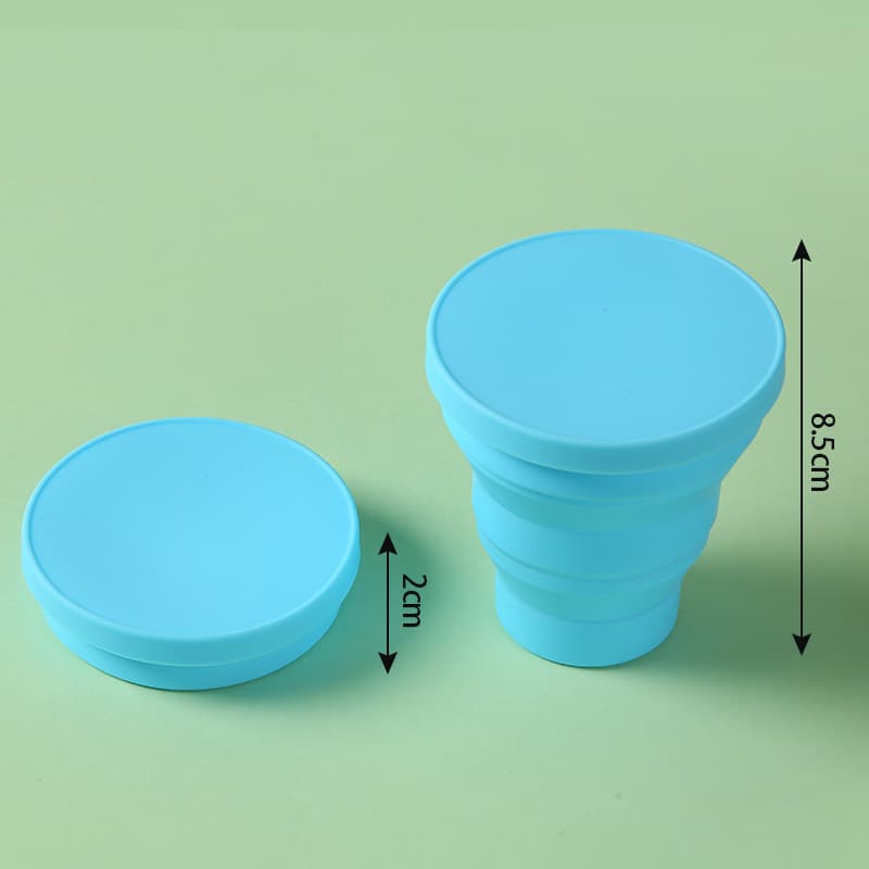 Portable Outdoor Camping Foldable Silicone Water Cup