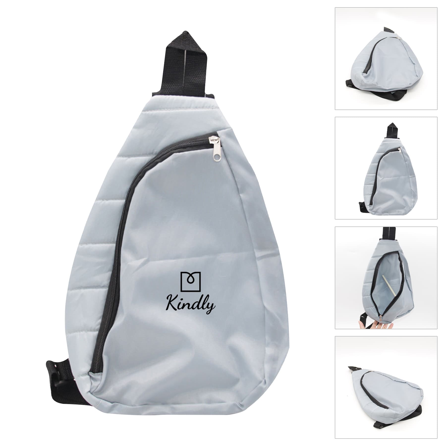 Portable Lightweight Sport Puffy Sling Backpack