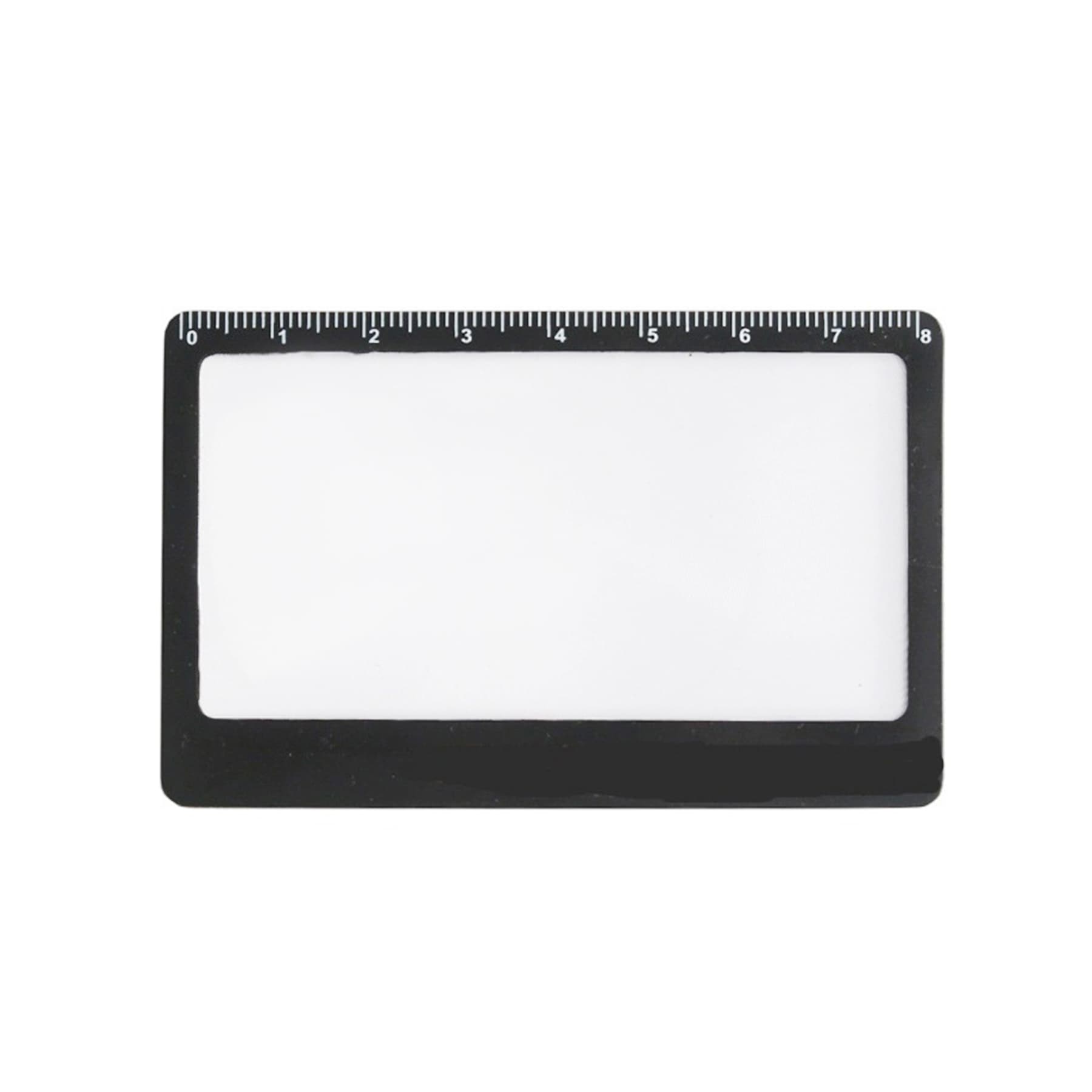 3X Reading Card Size Pvc Magnifier