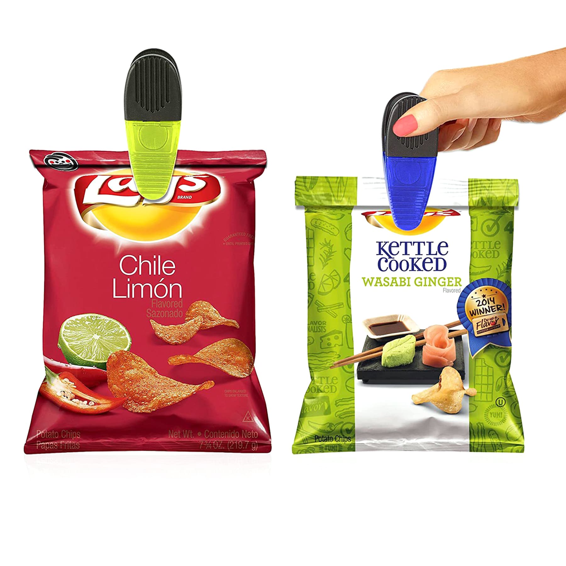 Plastic Magnet Chip Clips & Bag Clips For Food Packages thumbnail 7