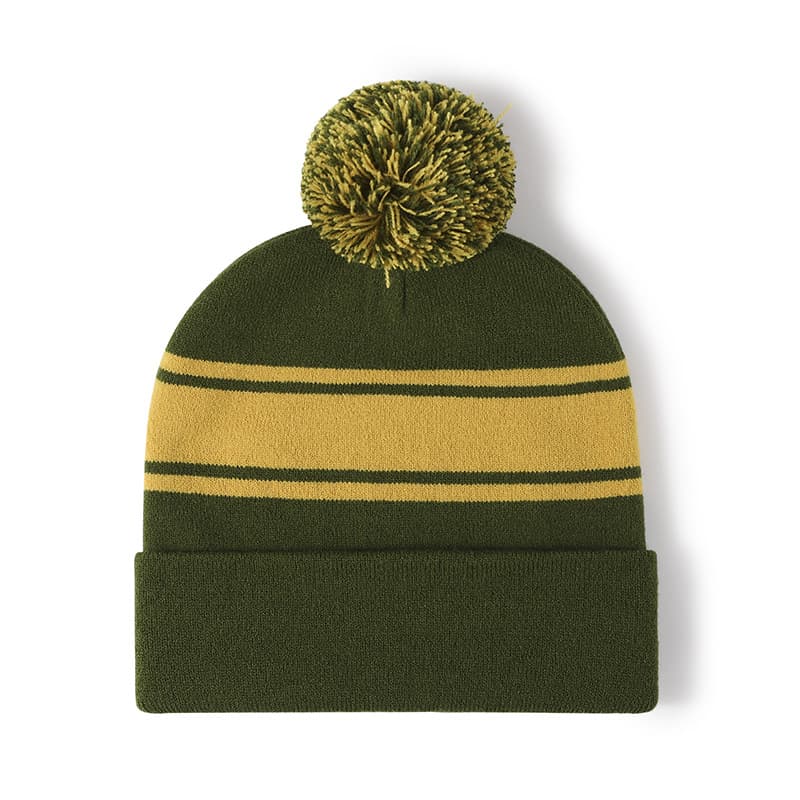 Youth Custom Knit Pom Beanie thumbnail 5