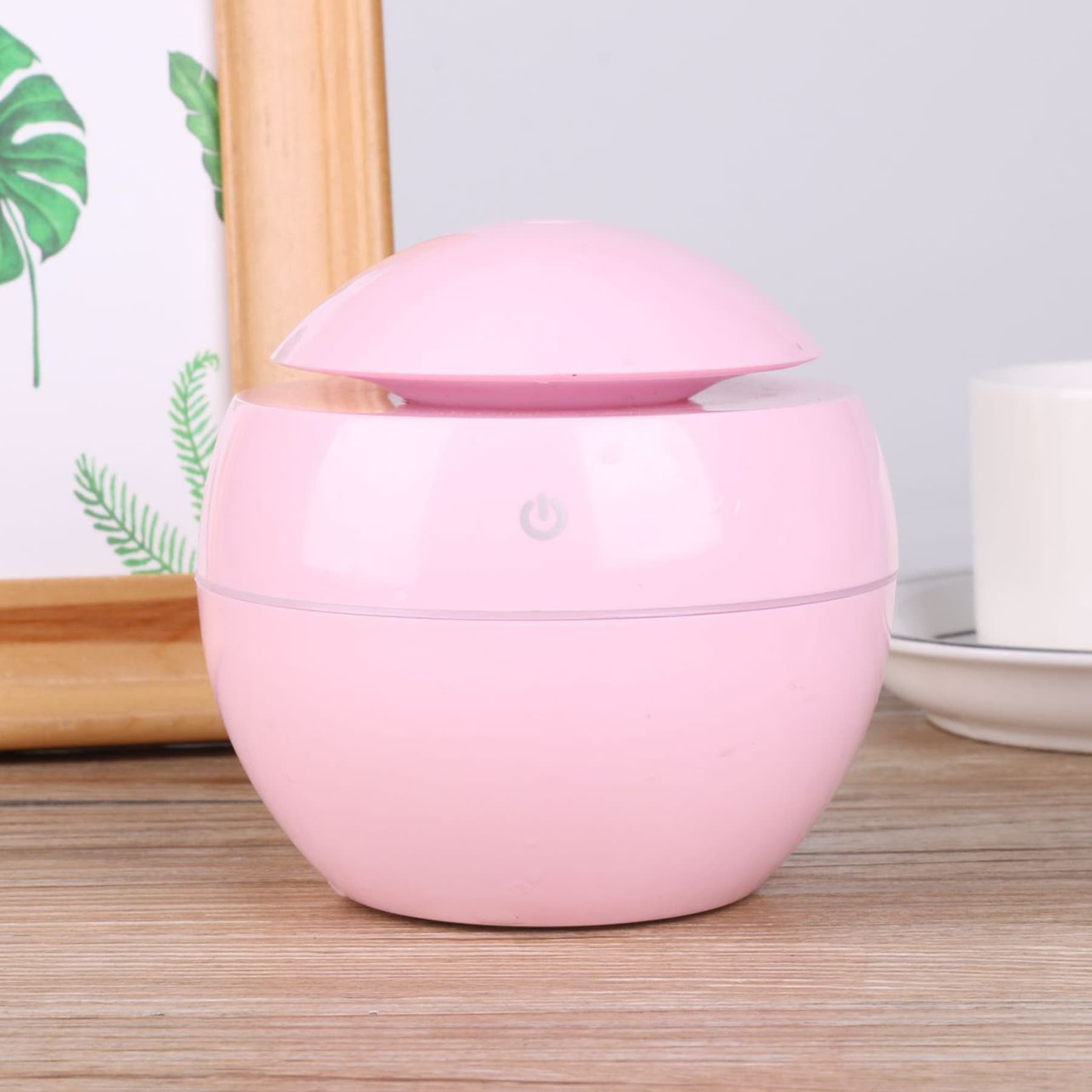 Wood Grain Round Electric Humidifier Aroma Diffuser thumbnail 8