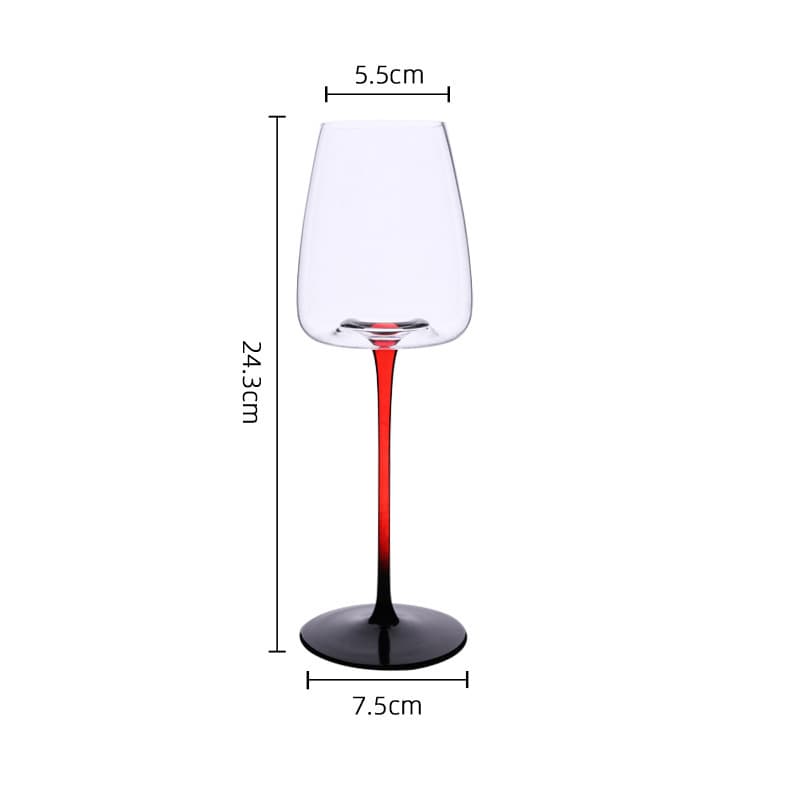 Capacity Crystal Red Wine Glasses thumbnail 7