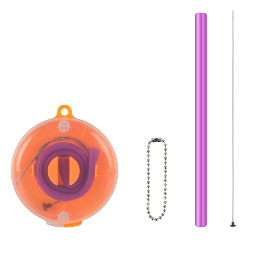 Folding Reusable Straw Set thumbnail 3