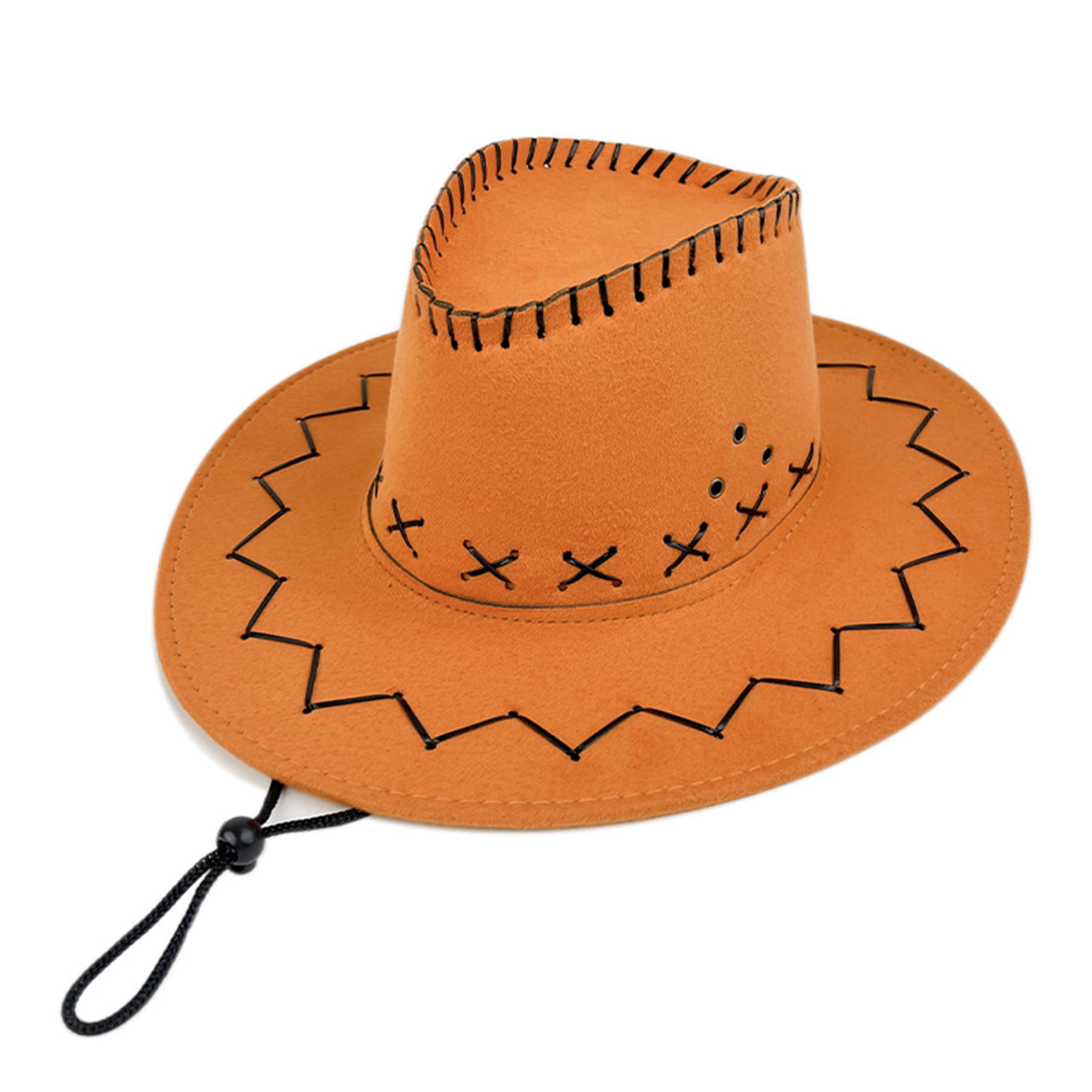 Wide Brim Suede Cowboy Hats thumbnail 12