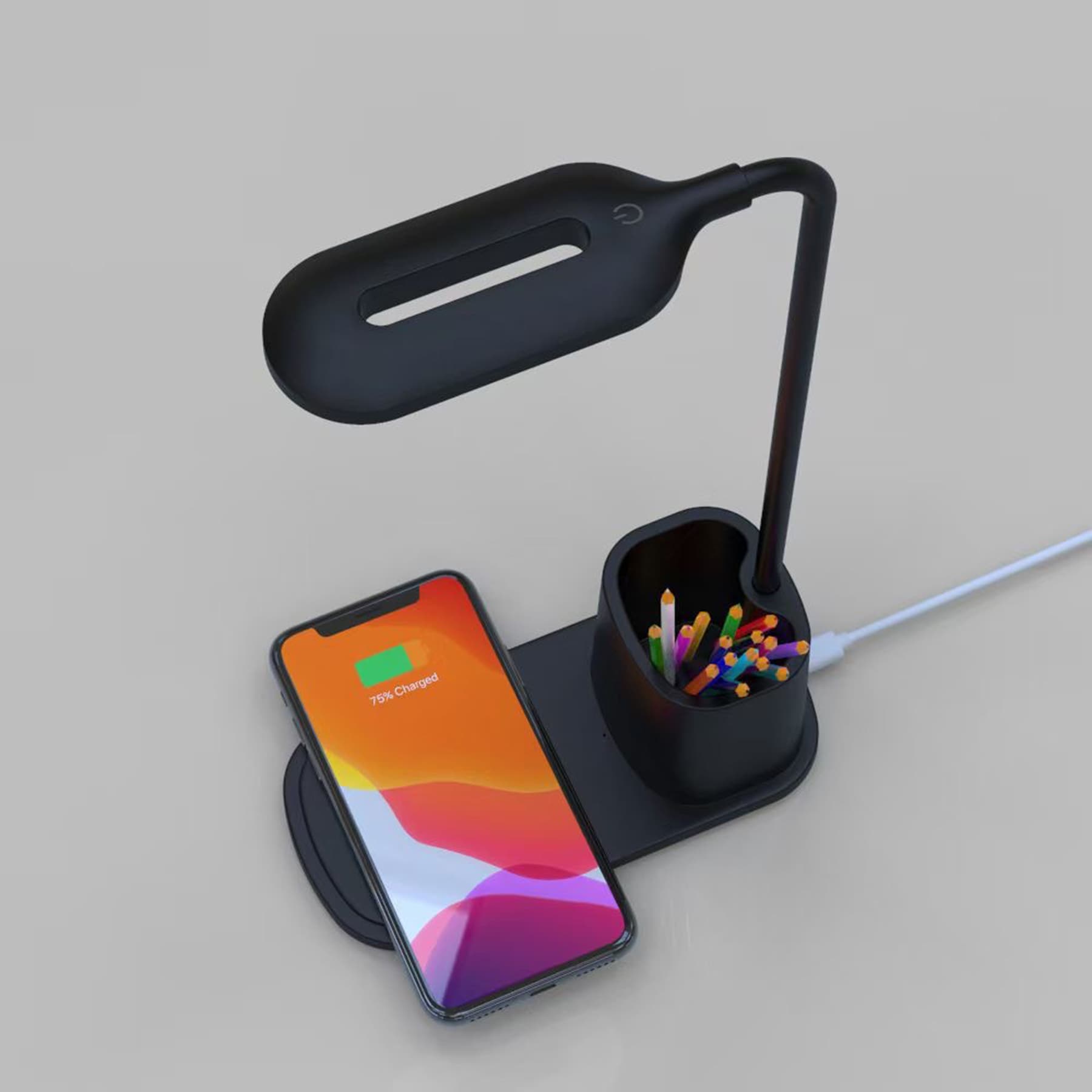 Multi-Functional Table Lamp With Wireless Charger thumbnail 3
